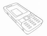Nokia N82 Wecoloringpage sketch template
