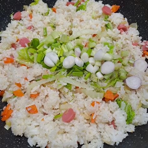 resep nasi goreng sawi putih enak  chef yummy