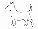 Terrier Bull Template Outline Pattern Stencil Printable Dog Terriers Patternuniverse Use Felt English Cut Patterns Print Templates Choose Board Crafts sketch template
