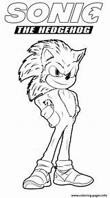 Hedgehog Sonic sketch template