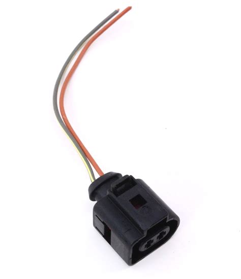 fog light wire plug harness pigtail vw beetle   foglight lamp connector carpartssale