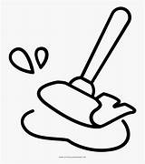 Mop Broom sketch template
