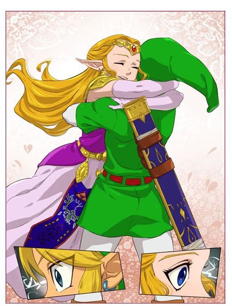 The Legend Of Zelda Ocarina Of Time Adult Link And Adult Princess