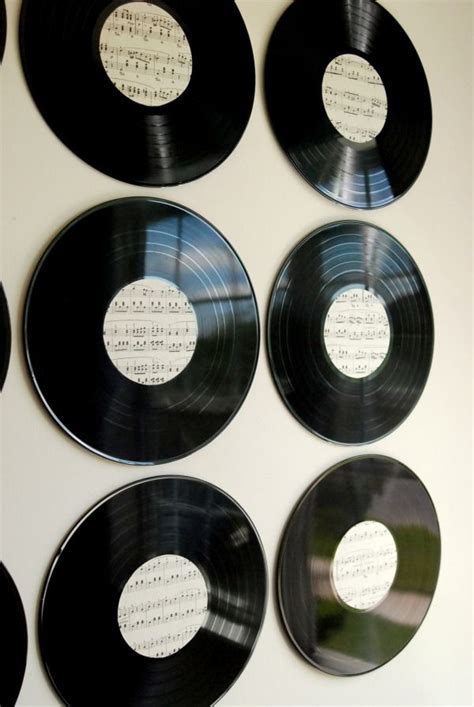 vinyl record wall art diy record wall art  room decor vinyl record crafts