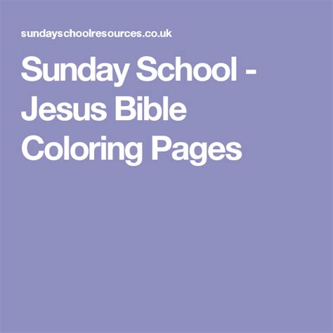 sunday school jesus bible coloring pages bible coloring pages