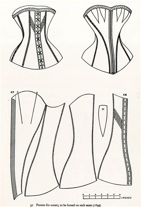 corset sewing pattern   bones corsets patterns tutorials