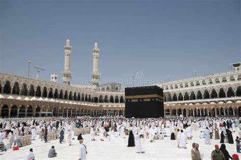 Kaaba In Makkah Kingdom Of Saudi Arabia Editorial Stock
