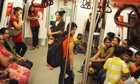 delhi metro the common problems that women go through