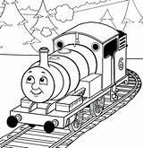 Thomas Friends Coloring Pages Emily Train Color Tank Engine Getdrawings Getcolorings Colorings sketch template