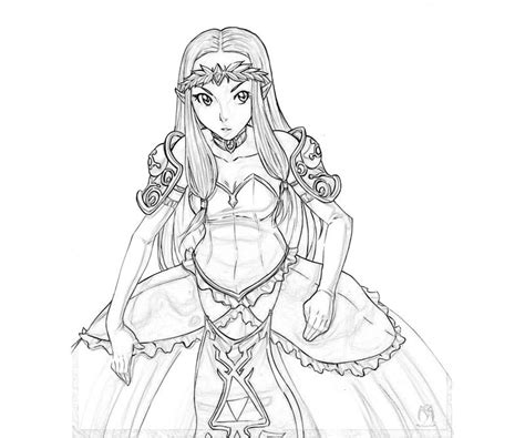 princess zelda coloring pages coloring home