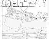 Osprey Helicopter Coloring Book sketch template