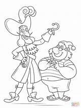 Hook Captain Coloring Pages Smee Mr Drawing Printable Pirate Pirates Jake Neverland Getdrawings Template Non sketch template