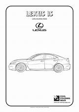 Coloring Pages Lexus Cool Cars Cherokee Jeep Grand sketch template