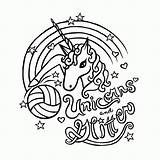 Unicorn Coloring Pages Rainbow Girls Unicorns Color Printable Girl Adults Coloringhome Print Kids Christmas Template American Library Clipart Source Visit sketch template