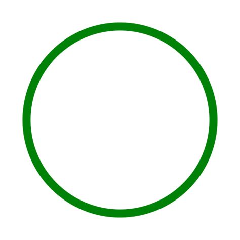 green circle icon png symbol
