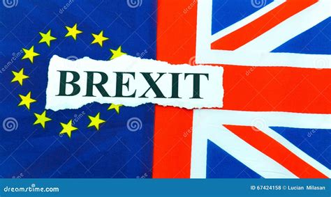 brexit stock photo image  concepts flags english