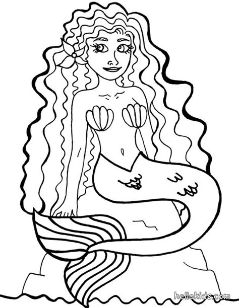 coloring pages  kids mermaid coloring pages   kids