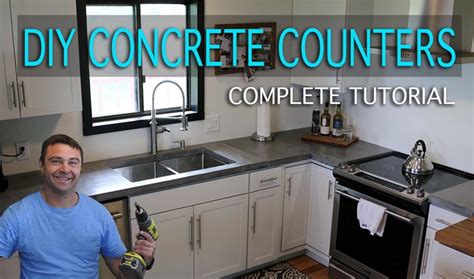 How To Make A Cement Kitchen Countertop – Things In The Kitchen