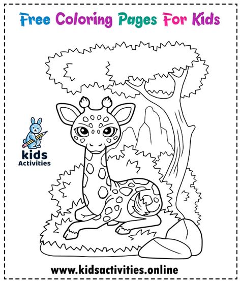 printable animal coloring pages  kids kids activities