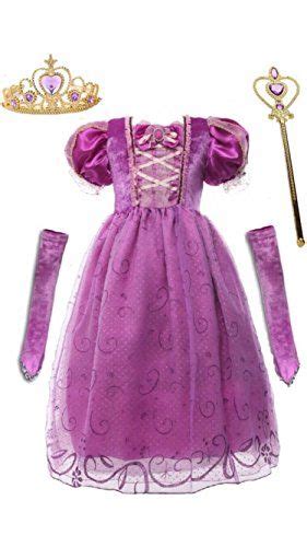 fashionmodau rapunzel dress tiara wand  sleeves dresses rapunzel dress girls dresses