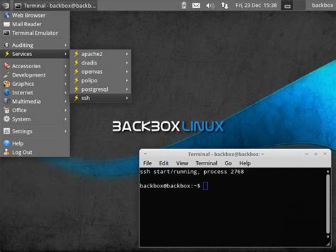 latest linux version backbox linux  released