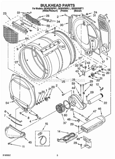 whirlpool duet front load dryer parts diagram reviewmotorsco