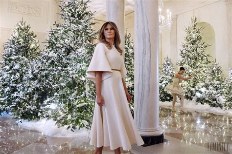 video melania trump si na tohtoročnej vianočnej výzdobe bieleho domu dala záležať inšpirujte