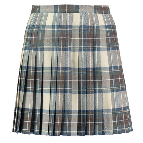 tartan all round pleated skirt scotlandshop