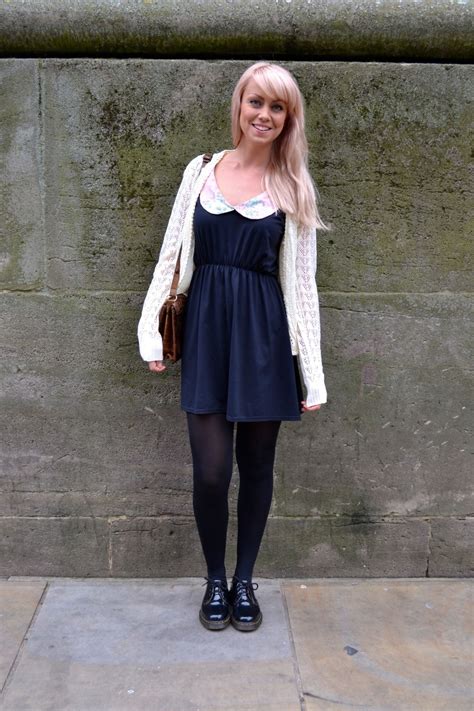 girls   martens outfits black tights fashion