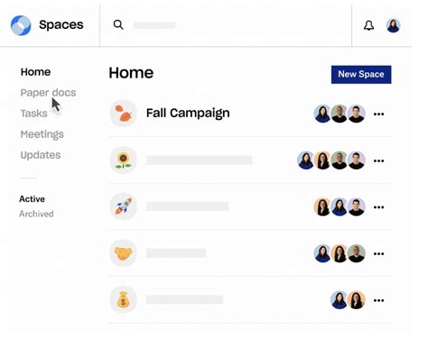 dropbox spaces bring important improvement  teamwork