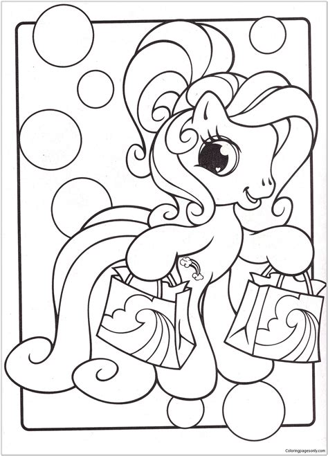pony coloring page  coloring pages