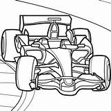 Coloring Pages Racing Cars sketch template