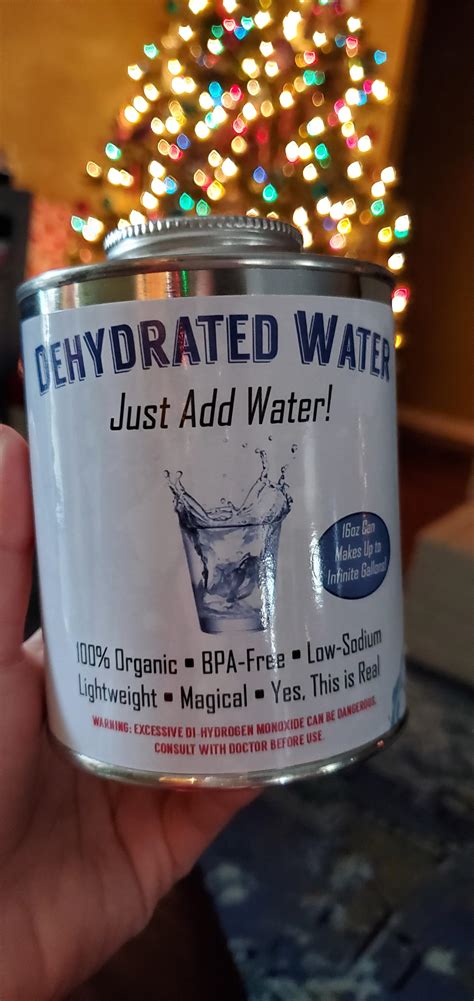 dehydrated water rfunny