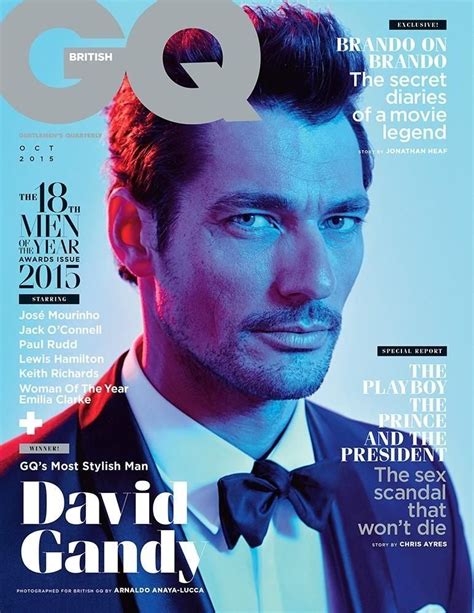 male fashion trends david gandy en portada de gq uk octubre 2015 por