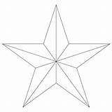 Estrela Pontas Colorir Desenhos Picos Desenhar Estrella Estrelas Stelle Ster sketch template