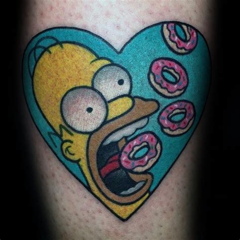 50 Tatuajes De Homer Simpson ¿qué Simboliza