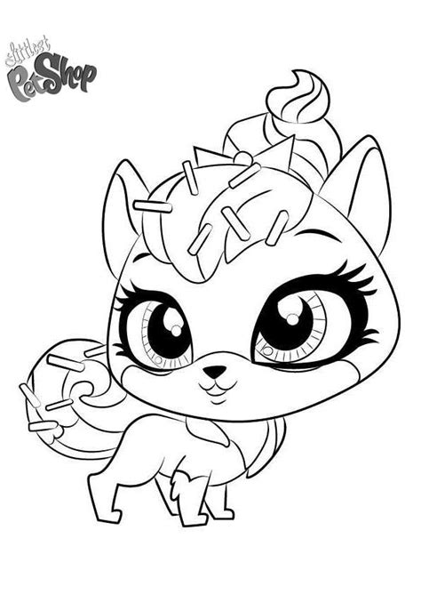 lps hamster coloring pages coloring pages
