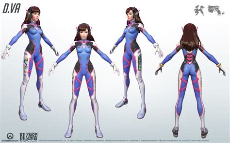 d va overwatch close look at model by plank 69 on deviantart game
