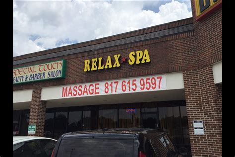 relax spa fort worth asian massage stores
