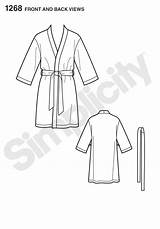 Robe 1268 Simplicity Misses Teen Easy Men So Drawing Reviews Patternreview Sewing Patterns sketch template