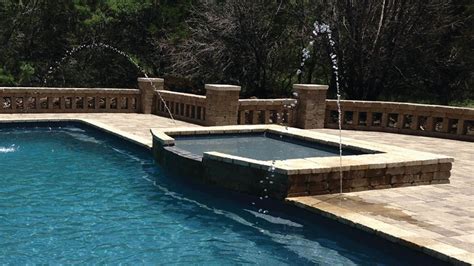 tanning ledge fibreglass pool  toronto pool builder  contracting