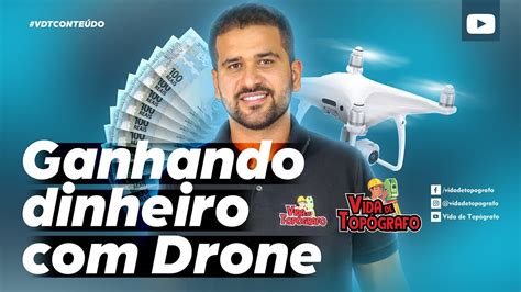 como usar meu drone  ganhar dinheiro youtube