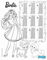 Table Barbie Coloring Multiplication Pages Multiplicar Tablas Para Colorear Color Hellokids Times Colouring Print Kids Choose Board Childrencoloring sketch template