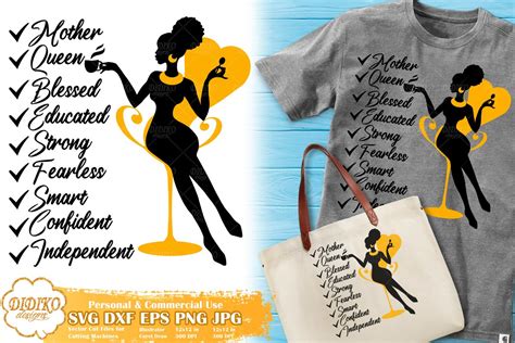 black woman with words mothers day svg boss lady svg