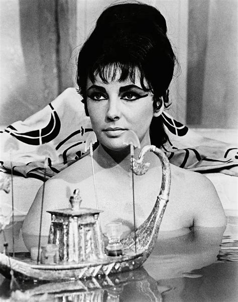 elizabeth taylor in cleopatra 1963 photograph by album
