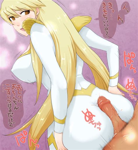 rule 34 arcana heart ass blonde hair buttjob clothed female nude male