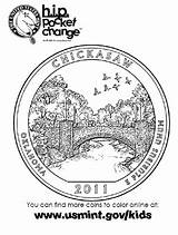 Coloring Sheet Recreation Chickasaw Coin Pdf Center sketch template