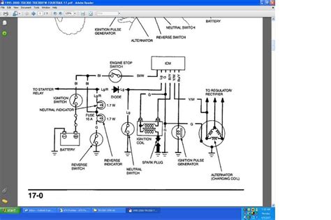 wiring diagram   honda trx   wheeler  wiring collection
