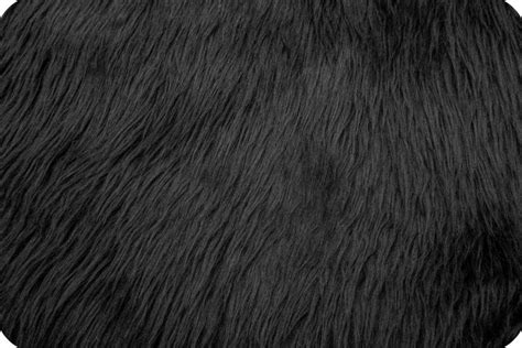 luxury shag fur black lsblack shannon fabrics wholesale fabrics faux furs snuggly cuddle
