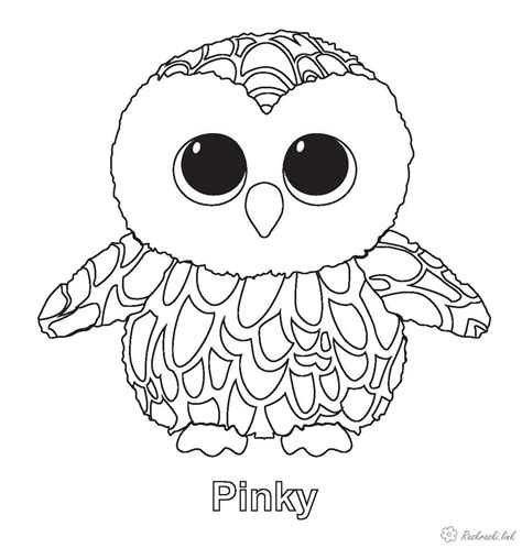 beanie boo coloring pages   getdrawings